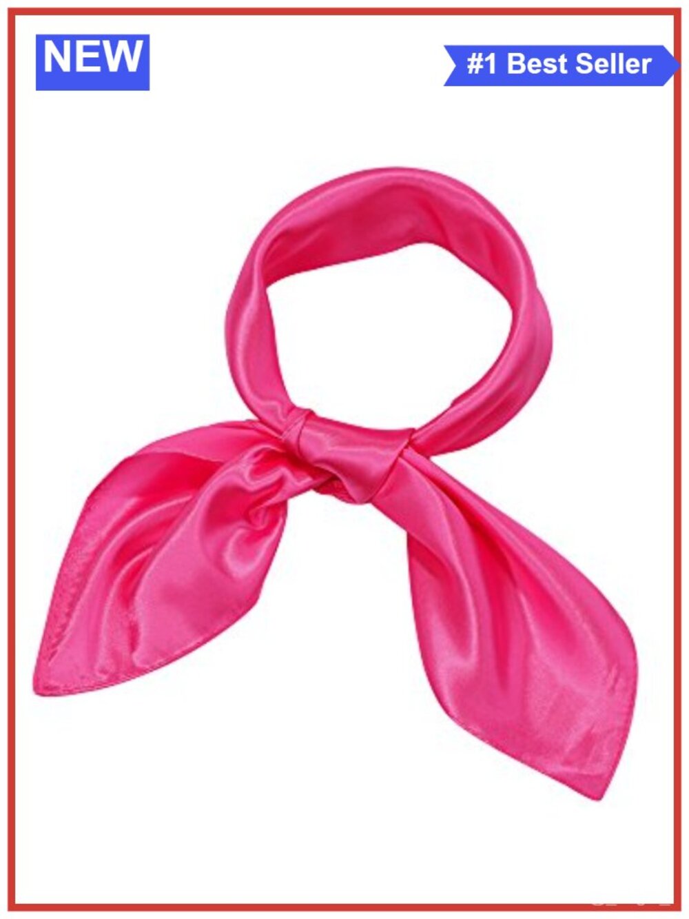 Chiffon Square Neck Scarf Women Lightweight Solid Fashion Scarf